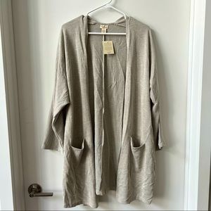 Shawl Neutral Cardigan NWT
